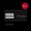 Lashes: Extra-fine short individual lashes for light volume, natural definition, and subtle length.